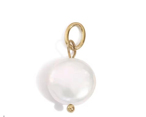 Süßwasserperle gold